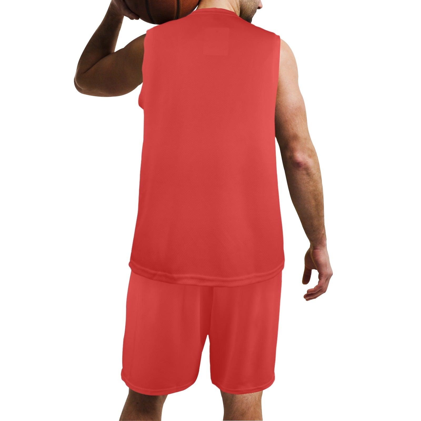 NDO Designs Men's V-Neck Basketball Uniform