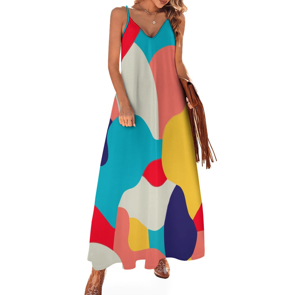 NDO Designs Sling Ankle Long Dress