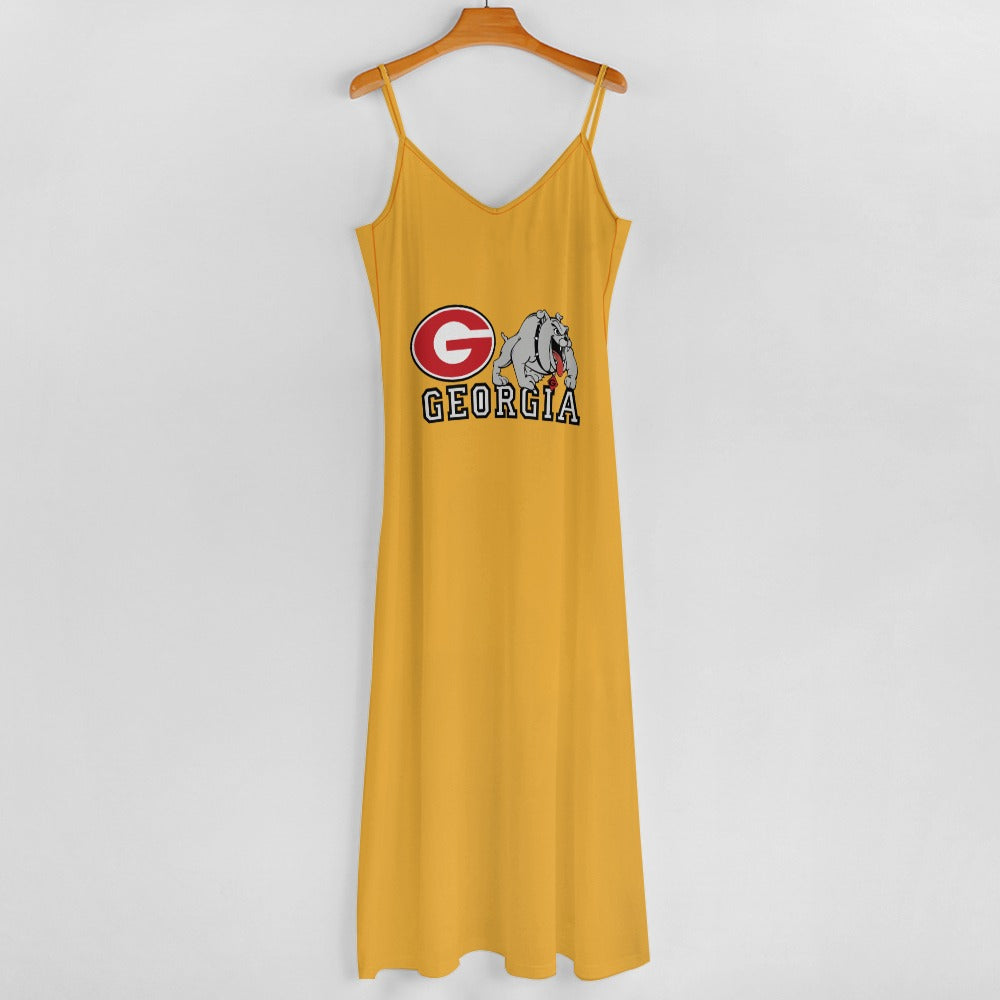 NDO Designs-Georgia Bulldogs-GA-Sling Ankle Long Dress