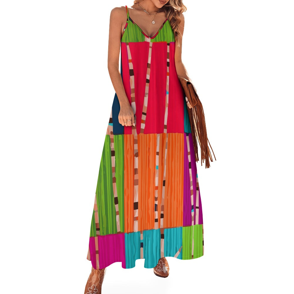 NDO Designs Sling Ankle Long Dress