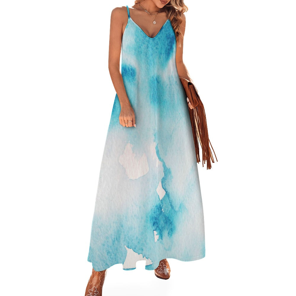 NDO Designs-Sling Ankle Long Dress