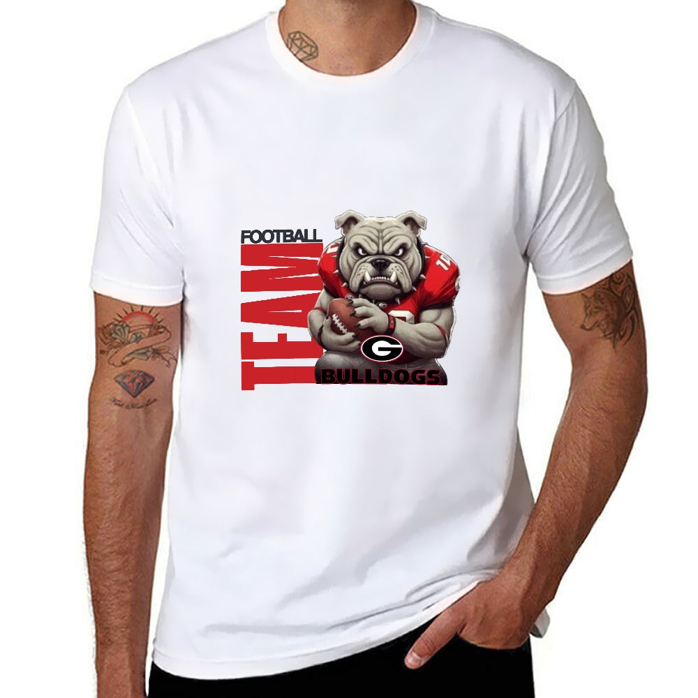 2025 GA Bulldogs Football  Team Men's  Short Sleeve T-shirt