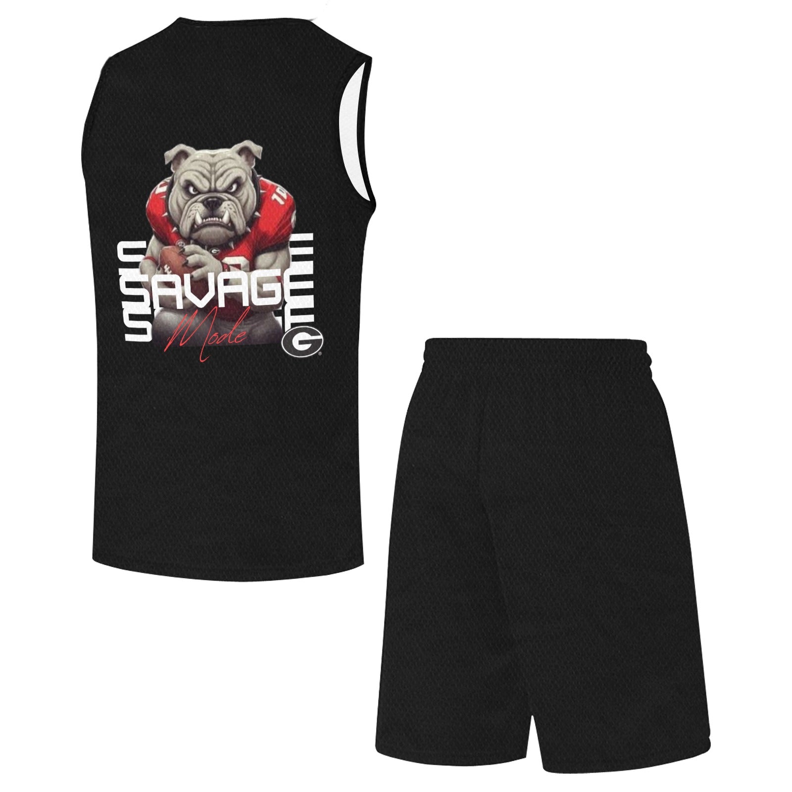 NDO Designs GA Bulldogs-Men's Basketball Tracksuit