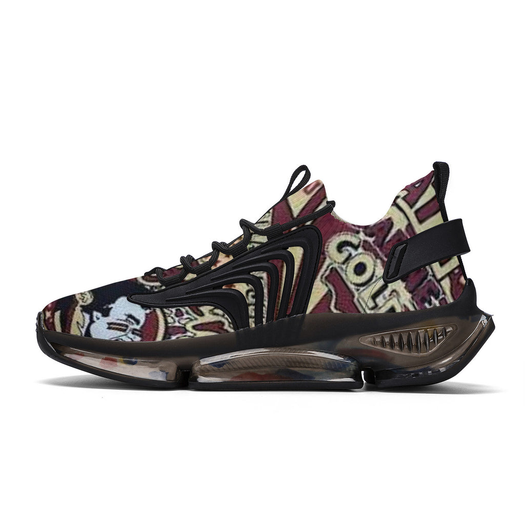 NDO Designs-FSU Seminoles SF_S36 Air Max React Sneakers - Black