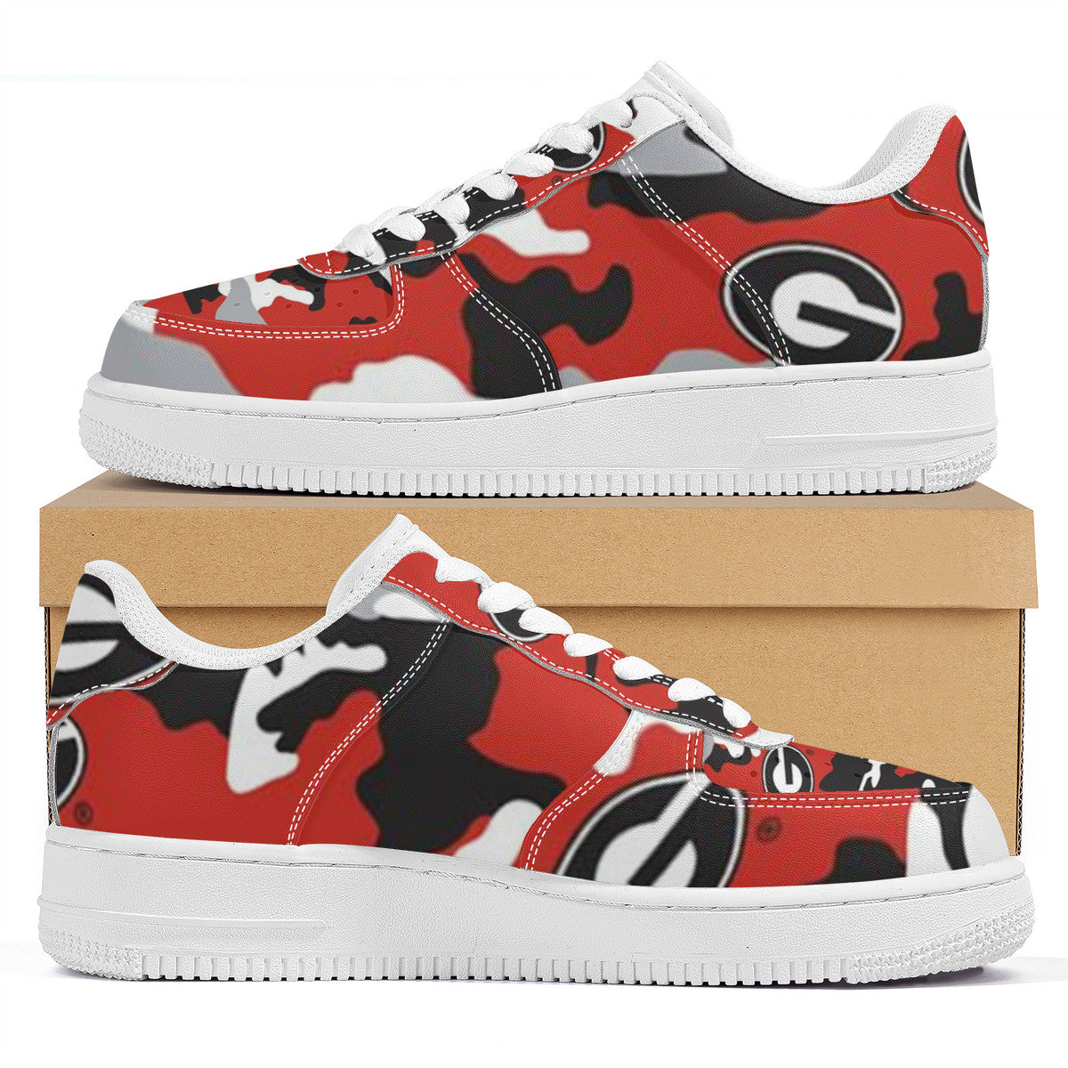 NDO-GA Bulldogs SF_F8 Low Top  Sneaker