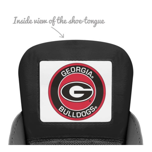 NDO Designs GA Bulldogs Limited Edition Woman's High Top Wedge Sneaker By Tina