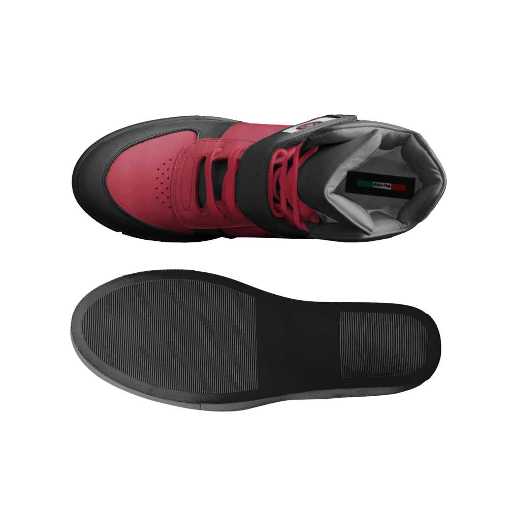 NDO Designs GA Bulldogs Limited Edition Woman's High Top Wedge Sneaker By Tina