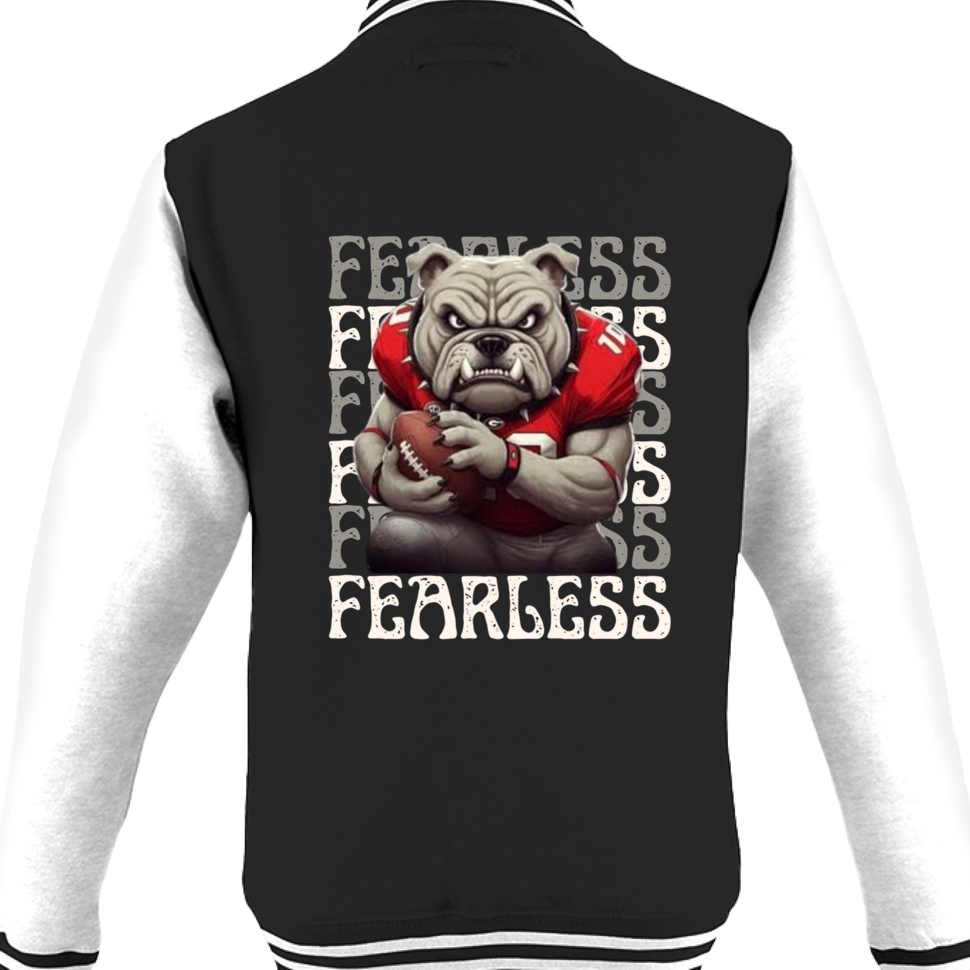 JET BLACK/ WHITE - BACK