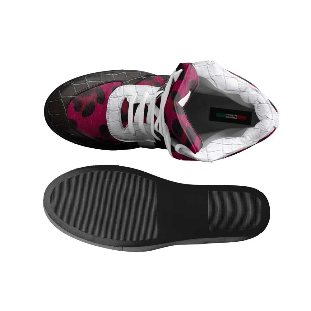 TimeForward NDO Designs Lace up Wedge Sneaker By Tina