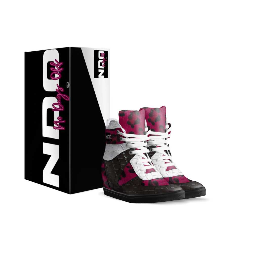 TimeForward NDO Designs Lace up Wedge Sneaker By Tina