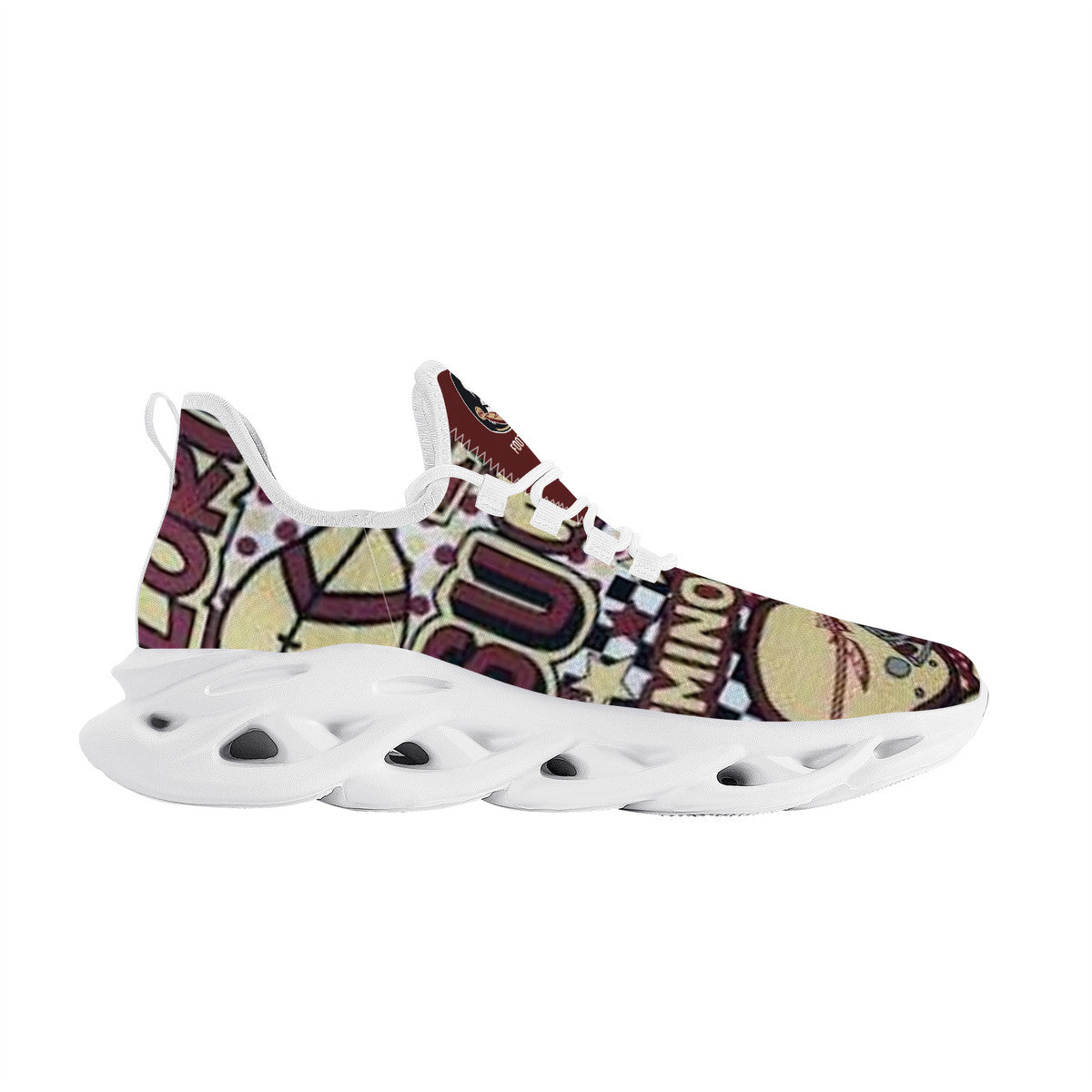 NDO-FSU Seminoles Football SF_K14 Flex Control Sneaker - White